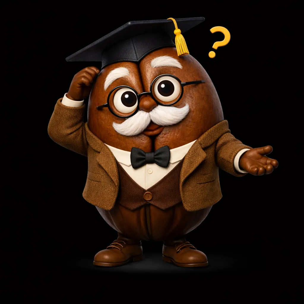 Professor Bean thinking